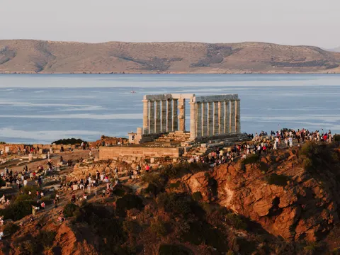 Griechischer Tempel 4K Hintergrundbild · architecture · 3840×2879