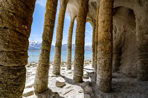 Griekse tempel 4K-achtergrond · architecture · 3840×2561