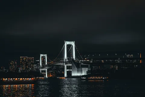 Papel de parede Ponte da cidade 4K · city · 3840×2561