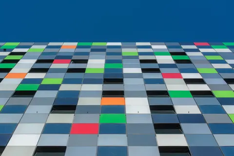 Futuristic Facade 4K Wallpaper · architecture · 3840×2560