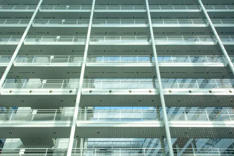 Futuristic Facade 4K Wallpaper · architecture · 3840×2560