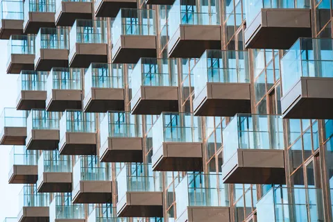 Обои Футуристический фасад 4K · architecture · 3840×2563