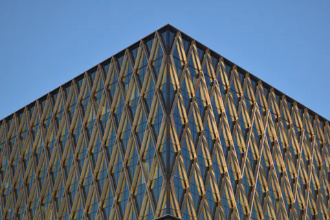 未来的なファサード 4K壁紙 · architecture · 3840×2560