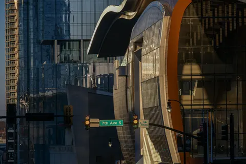 Futuristic Facade 4K Wallpaper · architecture · 3840×2560