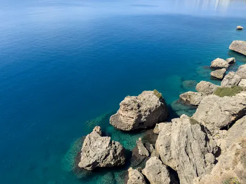 터키석빛 해안 4K 배경화면 · ocean · 3840×2880