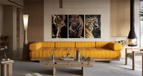 Tiger 4K Wallpaper · animals · 3840×2051