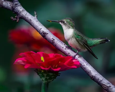 Hummingbird 4K Wallpaper · animals · 3840×3072