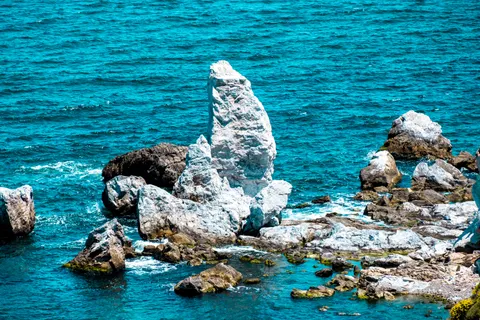 خلفية ساحل فيروزي بدقة 4K · ocean · 3840×2560