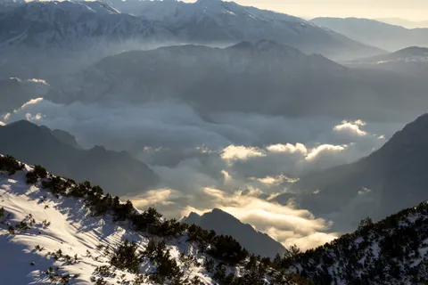 Mountain Panorama 4K Wallpaper · mountains · 3840×2560
