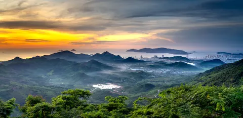 Mountain Panorama 4K Wallpaper · mountains · 3840×1865