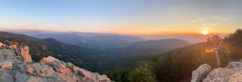 Mountain Panorama 4K Wallpaper · mountains · 3840×1313