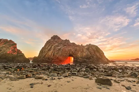 Sea Cave 4K Wallpaper · ocean · 3840×2555