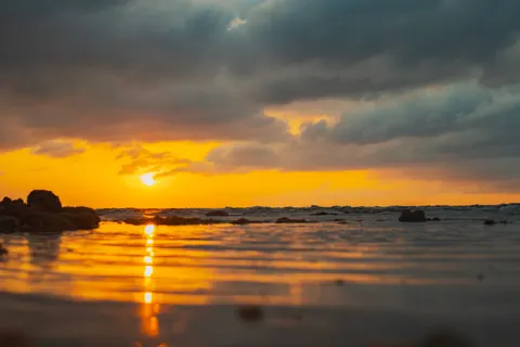 Ruhige See 4K Hintergrundbild · ocean · 3840×2560