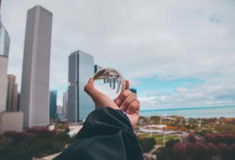 Chicago Skyline 4K Wallpaper · city · 3840×2614