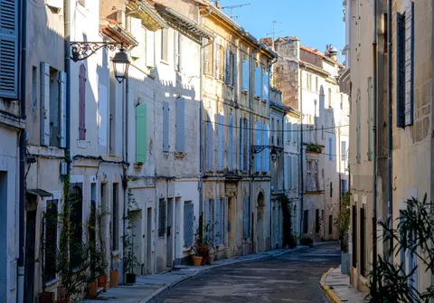 Fond d'écran Rue de la vieille ville 4K · architecture · 3840×2676