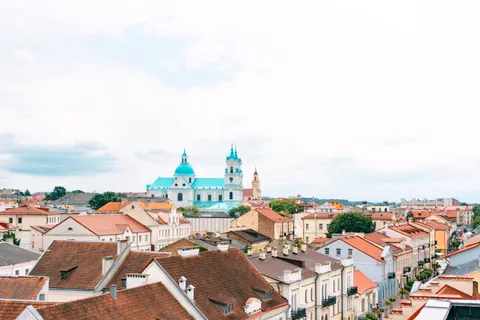 Prague Rooftops 4K Wallpaper · city · 3840×2560