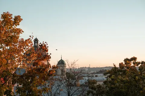 Prague Rooftops 4K Wallpaper · city · 3840×2560