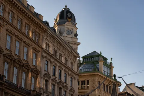 Prague Rooftops 4K Wallpaper · city · 3840×2561