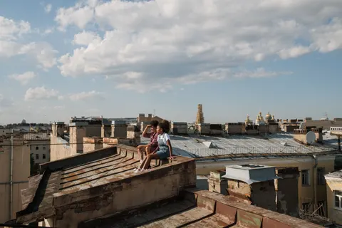 Prague Rooftops 4K Wallpaper · city · 3840×2560