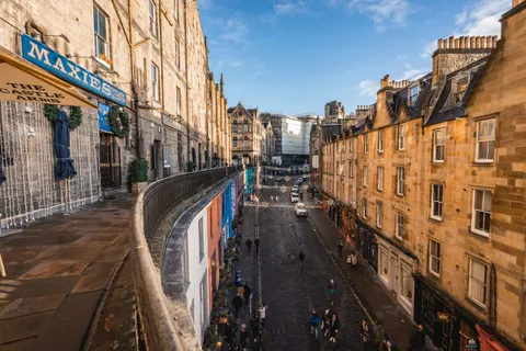 Old Town Street 4K Wallpaper · architecture · 3840×2560