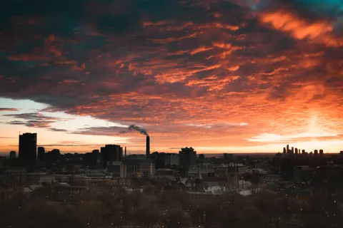 Rooftop View 4K Wallpaper · city · 3840×2560