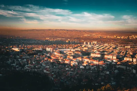 Rooftop View 4K Wallpaper · city · 3840×2560