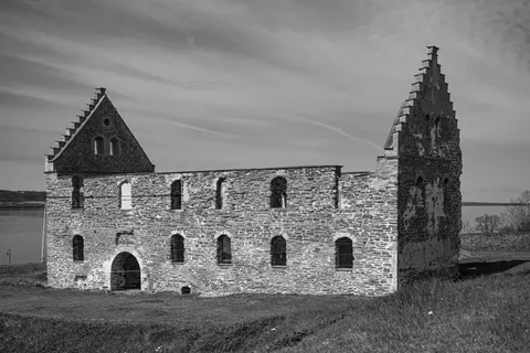 Middeleeuws kasteel 4K-achtergrond · architecture · 3840×2560