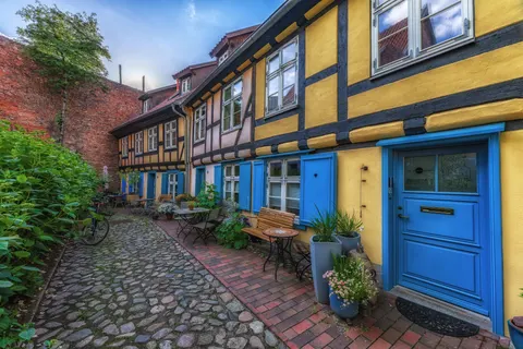Altstadtgasse 4K Hintergrundbild · architecture · 3840×2560