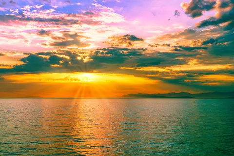 Sakin Deniz 4K Duvar Kağıdı · ocean · 3840×2561