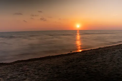 잔잔한 바다 4K 배경화면 · ocean · 3840×2560