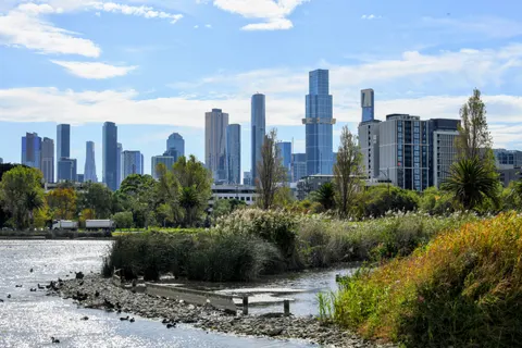 De horizon van Chicago 4K-achtergrond · city · 3840×2560