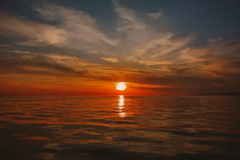 Sakin Deniz 4K Duvar Kağıdı · ocean · 3840×2560