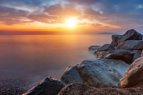 Sakin Deniz 4K Duvar Kağıdı · ocean · 3840×2560