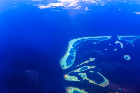 Обои Островная лагуна 4K · ocean · 3840×2563