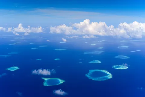Insellagune 4K Hintergrundbild · ocean · 3840×2563