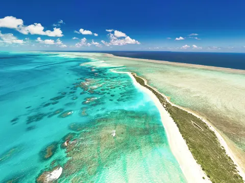 Wallpaper Laguna Pulau 4K · ocean · 3840×2880