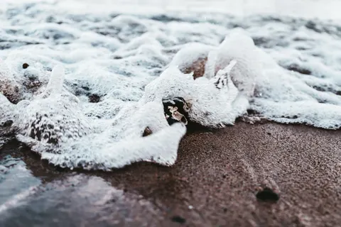 Meeresschaum 4K Hintergrundbild · ocean · 3840×2560