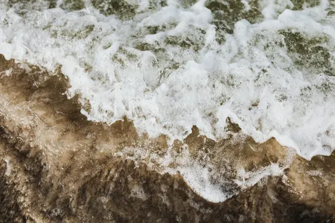 Meeresschaum 4K Hintergrundbild · ocean · 3840×2560