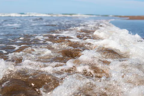 Meeresschaum 4K Hintergrundbild · ocean · 3840×2560
