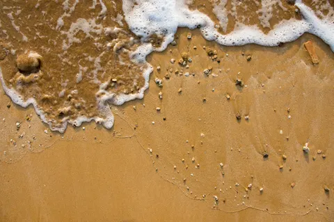 Sea Foam 4K Wallpaper · ocean · 3840×2560