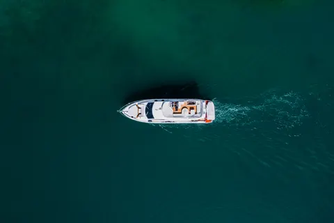 Boat at Sea 4K Wallpaper · ocean · 3840×2559