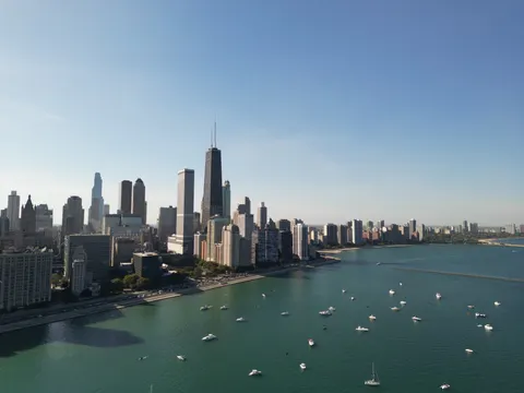 Sfondo Skyline di Chicago 4K · city · 3840×2880