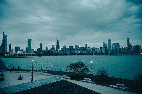 Sfondo Skyline di Chicago 4K · city · 3840×2560