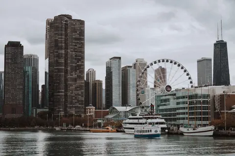 Sfondo Skyline di Chicago 4K · city · 3840×2560
