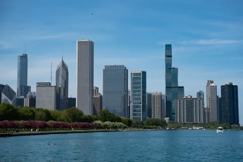Fondo de pantalla Skyline de Chicago 4K · city · 3840×2560
