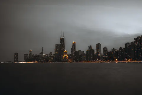 Fondo de pantalla Skyline de Chicago 4K · city · 3840×2560
