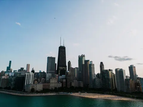 Fondo de pantalla Skyline de Chicago 4K · city · 3840×2880