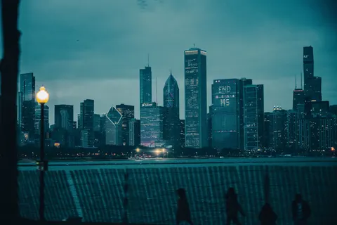 芝加哥天际线 4K壁纸 · city · 3840×2560
