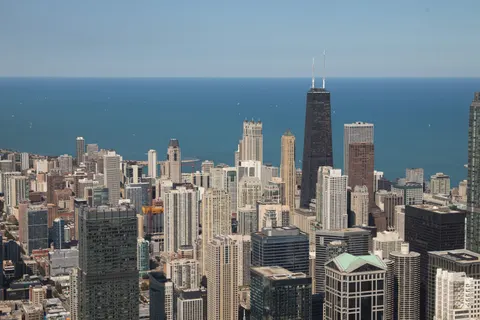 Fondo de pantalla Skyline de Chicago 4K · city · 3840×2560