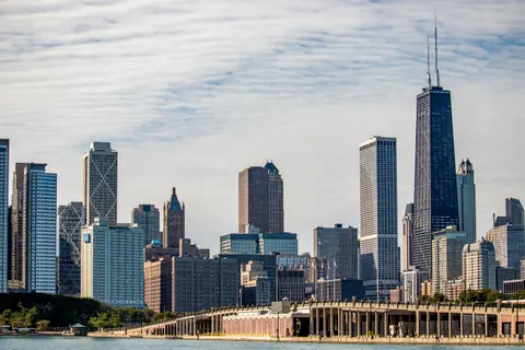 Sfondo Skyline di Chicago 4K · city · 3840×2560